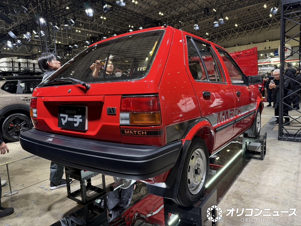 近藤真彦、“愛車”の42年前初代『日産マーチ』をレストア 「東京オート
