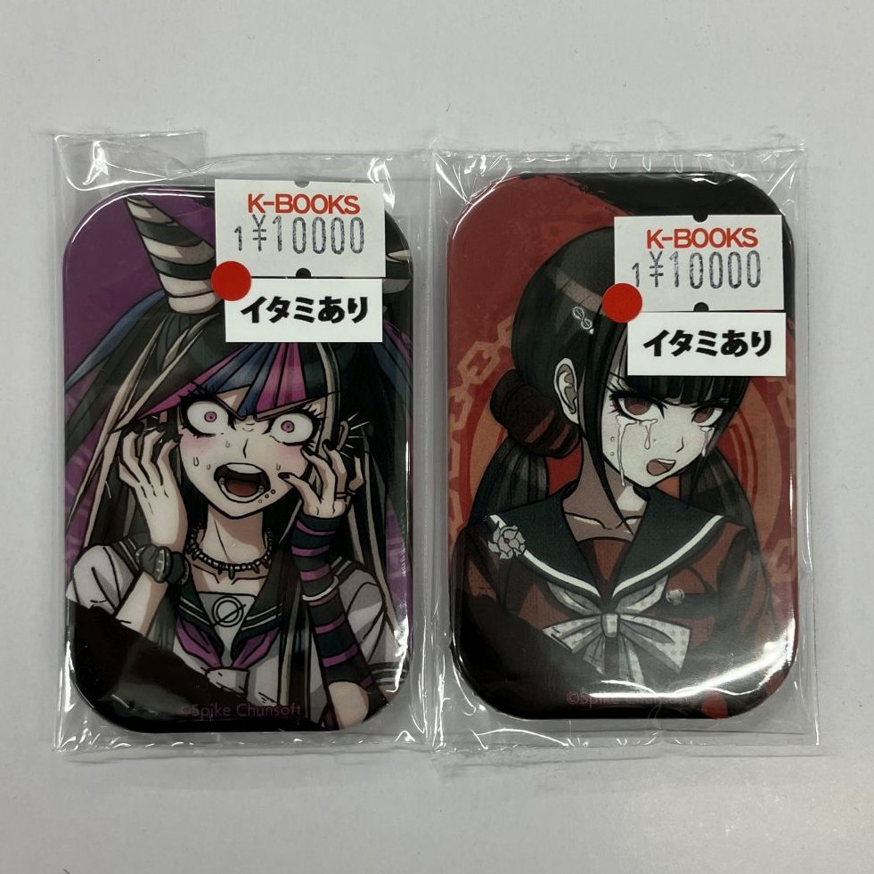 ダンガンロンパ 澪田唯吹 絶望缶バッジ 入荷情報】#ダンロン 絶望缶バッジが入荷しました！！ ダンガンロンパ