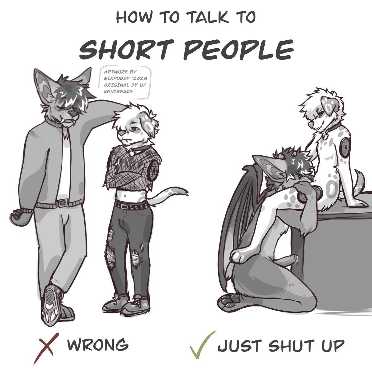 How to talk to short people