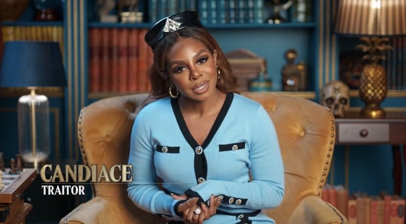 Candiace is bringing the fashion 🥂🔥#TheTraitorsUS #RHOP