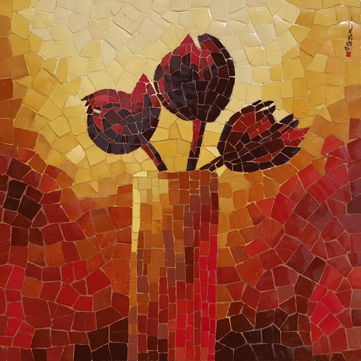 mainhon's tweet image. Art of the Day! "Red Lotus". Buy at: ArtPal.com/mainhon?i=4736…