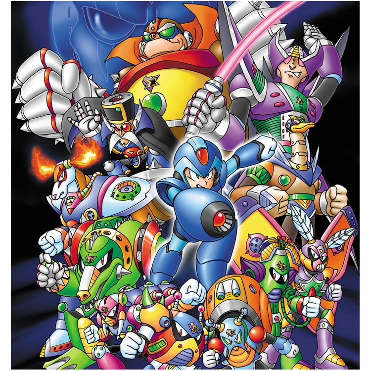 ロックマンX2 プレイ写真有 今日の夜配信、フォロワーさん3100人記念日でロックマンX2を初見