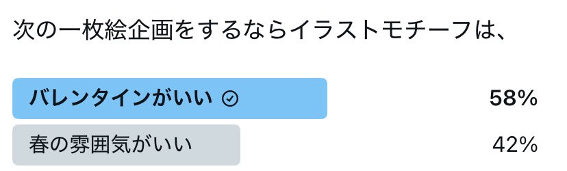 結構半分にわれたね！？！？！？悩む…！！！！！！