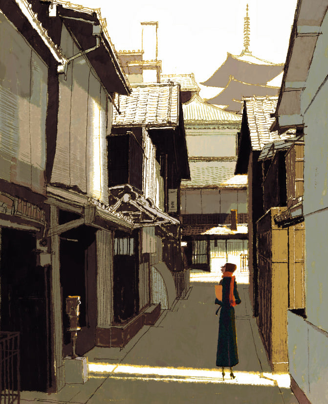 소싯적 일본 패션잡지 좀 본 사람이면 익숙할 타다히로 우에스기 tadahirouesugi.com 작품들은 세련되고 도도한 여성 캐릭터의 글로벌한 일상(인셀들이 싫어할..)으로 거품 경제 대미를 장식했다. 돌아보니 패션이란 요소를 빼도 구도, 컬러..명불허전. 싱글 여성으로 자주 오해받는 초로의 신사.