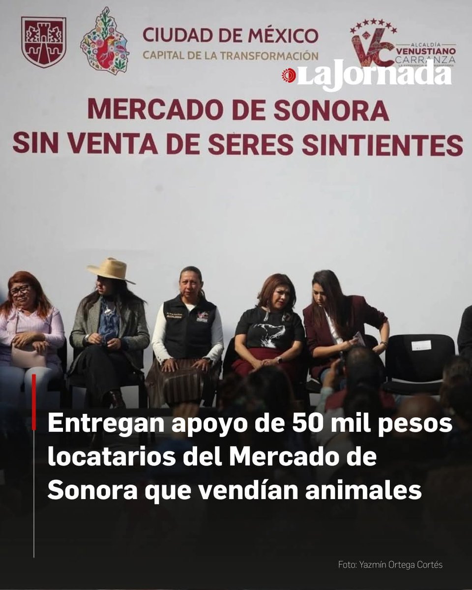 Es ofensivo que <a href="/GobCDMX/">Gobierno de la Ciudad de México</a> premie a  maltratadores de animales que vivieron ocho años en la ilegalidad vendiendo animales y ahora de nuestros impuestos les van a dar 50 mil pesos a cada explotador de animales. Mejor ese dinero debería ser para los albergues. Así no <a href="/ClaraBrugadaM/">Clara Brugada Molina</a>