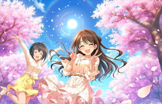 満開スマイルはマジでお花見とライブ楽しんでそうな小学生みたいなはしゃぎ方してる満開笑顔の小日向美穂さんが2パターン見られるので個人的に神