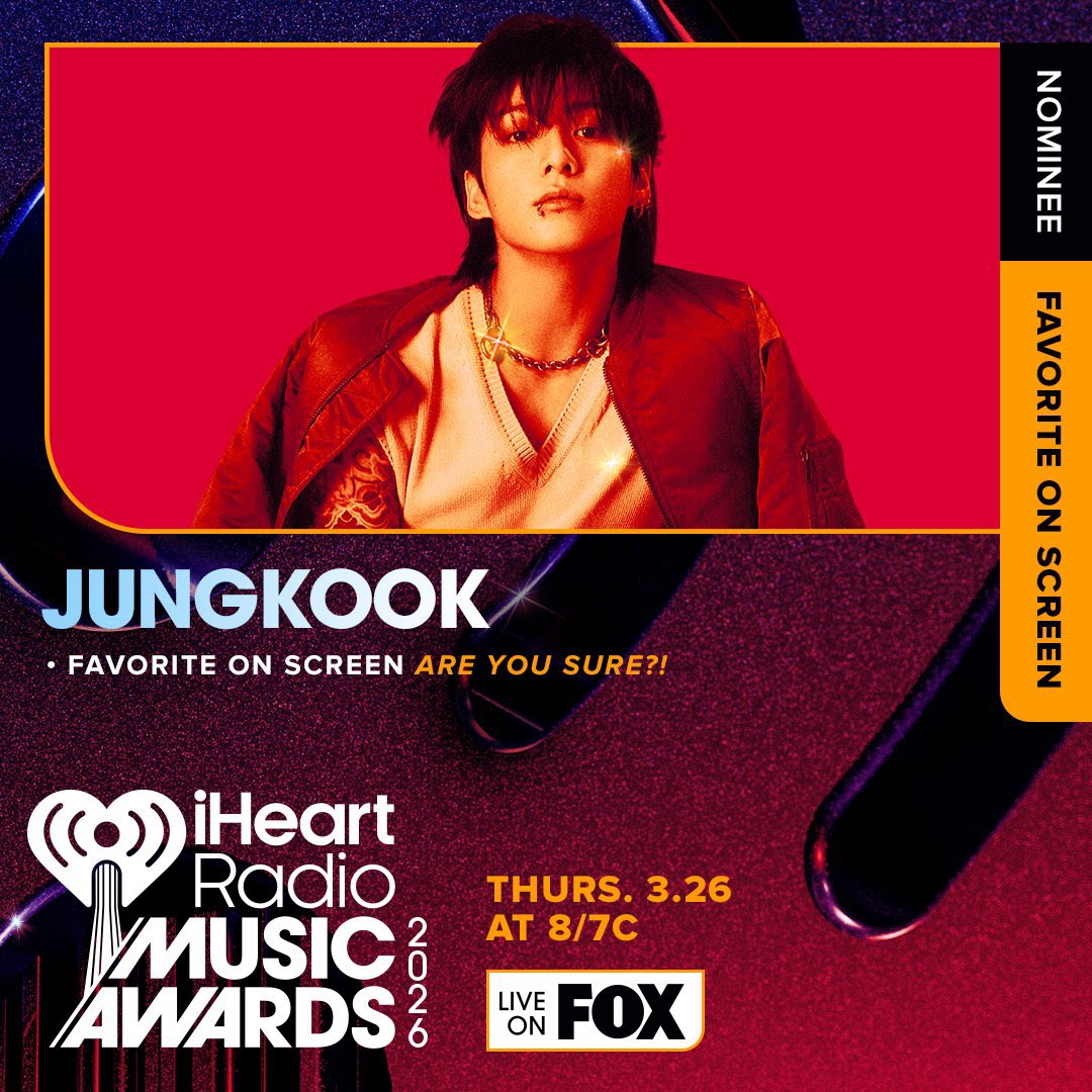 km_charts's tweet image. Vote for Jimin and Jungkook in the Favourite On Screen category for Are You Sure?!

📅 Voting from 🇺🇸 🇨🇦 🇲🇽 🇦🇺 🇳🇿 only, until March 20, 3:59PM KST (March 19, 11:59 PM PDT) 

🗳️ iheart.com/music-awards