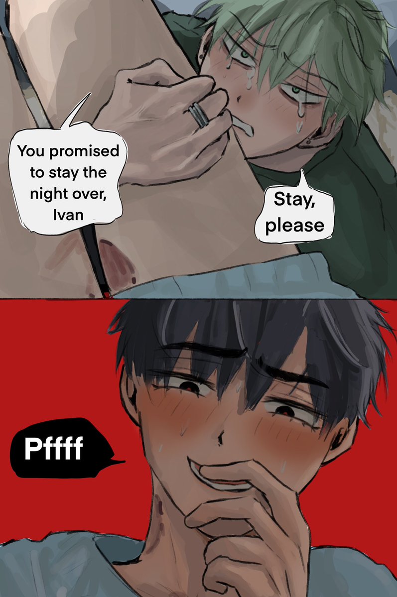 moonlitivan's tweet image. Pathetic crybaby husband and his mean wife