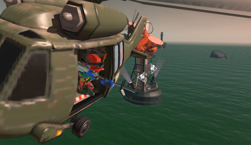 リッターの時はずっとヘリにいたい