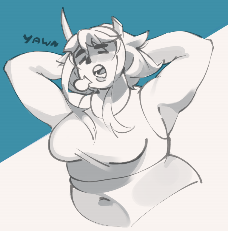 mayaoru's tweet image. working on her character sheet