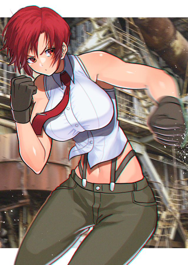 「1月9日はヴァネッサの誕生日! #KOF #格ゲーキャラ描こうぜ」|アキス 『深谷慶短編集　瞬き』発売中のイラスト