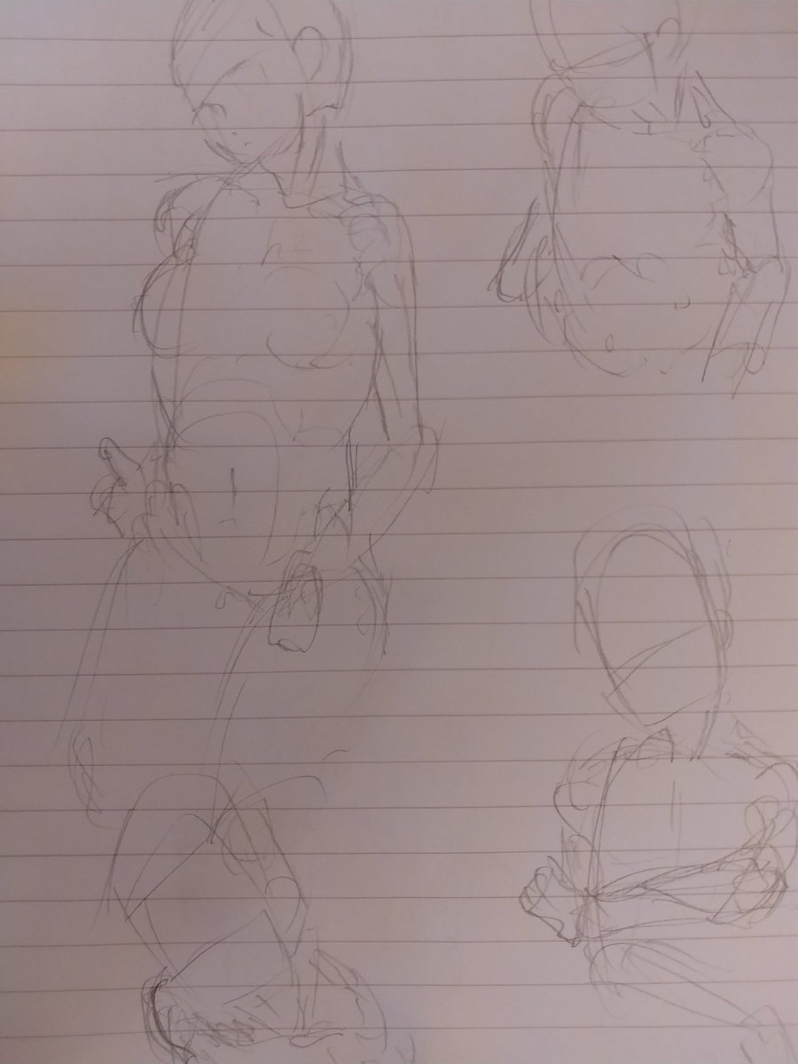 これまではやはりどこか、
『構造を正しく描くための』描き方を追ってるとこが大きかったと気づいた。

『"この感じ"を的確に出すためには?』の部分があんまりなかった。

気づいたからには、対処法を見出せる! 