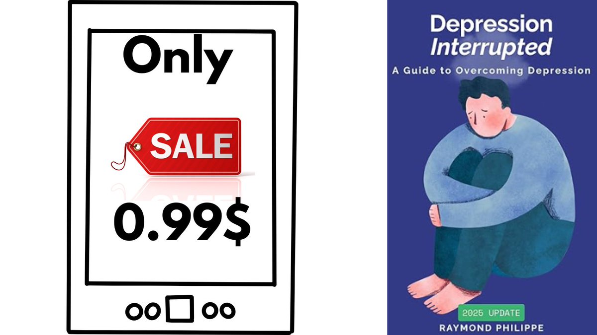 RaymondLeBlanc's tweet image. Depression doesn't always look like sadness.
Sometimes it's exhaustion, irritability, or just feeling nothing at all.
This book helps you recognize the signs others miss. $0.99 until January 10.
#DepressionSigns #MentalHealthEducation #KindleCountdown👉 Understand what's really