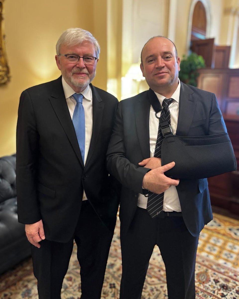 Ahmed, you are one of our great Australians.

Your actions at Bondi showed true courage in the face of terror, saved countless lives, and inspired so many across Australia, and here in the United States.

Hearing your story in person, I am struck by your grace and compassion. You