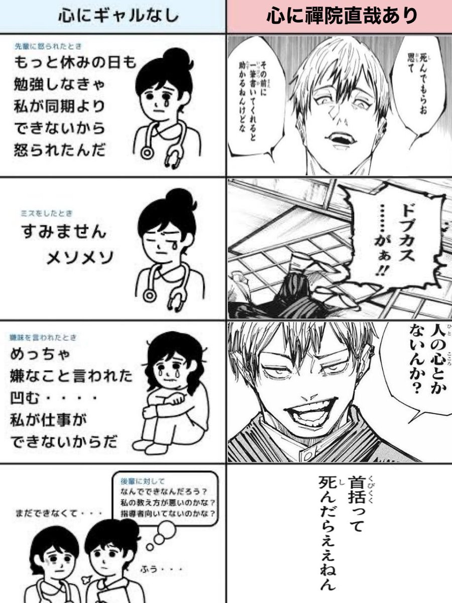 心に禪院直哉を飼うと生きやすくなるのでオススメです