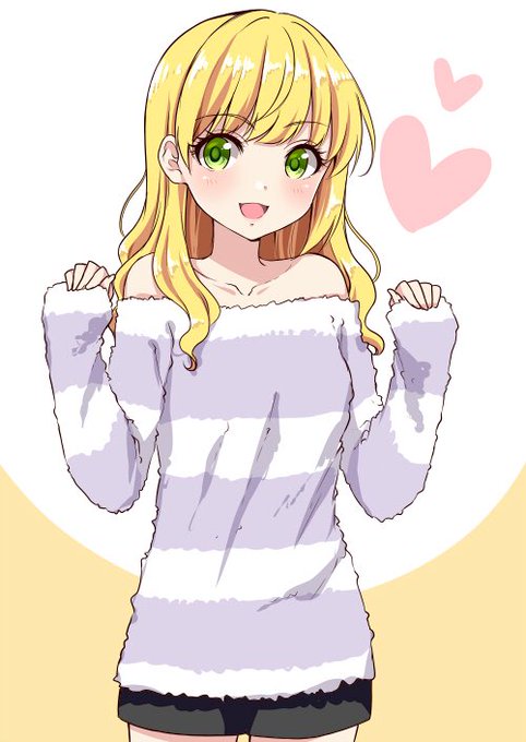 2016年ごろに髪型変更を描くのにハマってた時期に描いてないかなーって探したけどなかったね 昔の絵だけどかわいいね