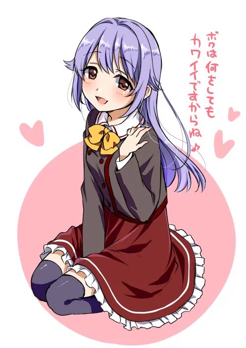 2016年ごろに髪型変更を描くのにハマってた時期に描いてないかなーって探したけどなかったね
昔の絵だけどかわいいね 