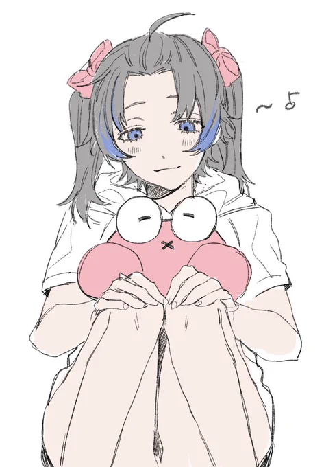 むかしむかしに描いた慧子ちゃんリメイク
