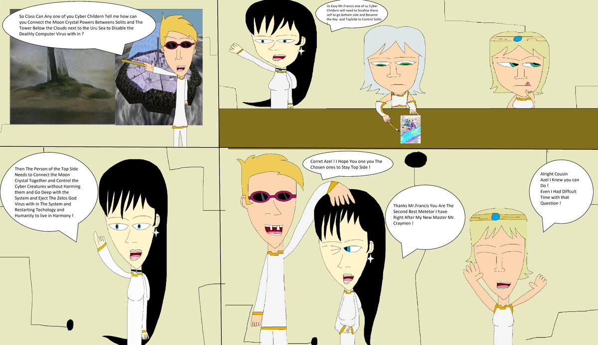 Azel_98's tweet image. @SegaCDUniverse @InsaneMegaCD @THELEGACYOFSEGA @SEGAInforment @AarionF @AresArcadia @SegaUranus @IcogamerXC #Azel,#Ramirez and #Fina Learns about Earth  Civilization #PanzerDragoon #PanzerDragoonSaga
#skiesofarcadia #skiesofarcadiaLegends #FanComic