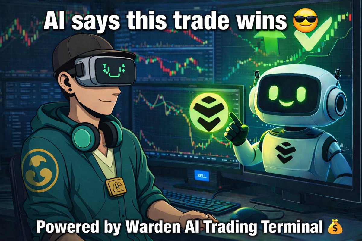GM CT 🚢 @wardenprotocol AI-Powered Crypto Ecosystem This is more than  trading. Warden Protocol brings AI agents, BetFlix, and a full AI Trading  Terminal together in one platform. AI Agents: automate swaps,