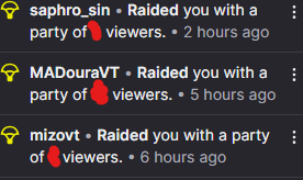 ✨✦🖤・･ﾟ｡ ✦  ｡･🖤✦✨
𝑮𝑹𝑰𝑴𝑻𝑯𝑶𝑹𝑵 𝑺𝑳𝑨𝑰𝑵𝑬𝑫

ANOTHER SUCCESFUL HUNT WOO it was fun starting a new series two demon vs the rift with <a href="/saphro_sin/">Saph 🎵🦉</a> ✨

We were visited in the Eerie, thank you <a href="/MizoVT/">𝘔𝘪𝘻𝘰𝘝𝘛 ☁️⚡| Mizoriel Wylds</a> <a href="/MadouraVT/">♱ཐིMADouraཋྀ♱</a> @/saphro_sin for the raid we sent it over to