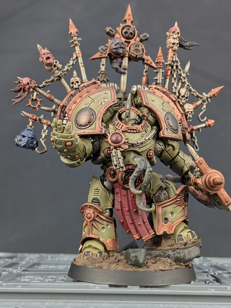 hiruniki_vrc's tweet image. サタナインアーマーのコンタギオンとデスガード感マシマシのディーモンプリンス！！