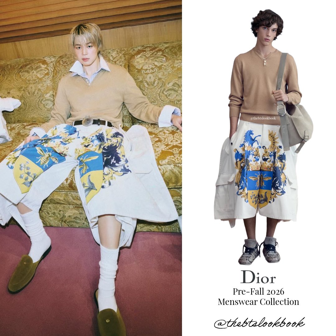 thebtslookbook's tweet photo. Jimin wearing @Dior “Pre-Fall 2026 Menswear Collection” and “Spring/Summer 2026 Menswear Collection”

#지민 #JIMIN #JIMINxDIOR #JIMINxVogueKorea #박지민 #BTS #thebtslookbook #jiminstyle #ootd #btsstyle #VogueKorea 

DO NOT REPOST https://t.co/mMRQ75rJRL