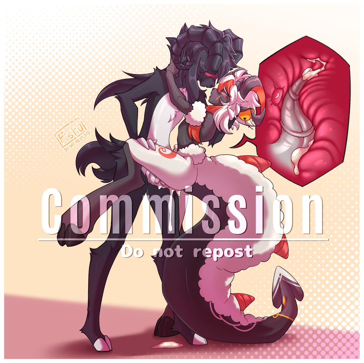 Commission for <a href="/DeftAlchemists/">WickedAlchemists (🔞Minors DNI, NSFW Possible)</a> 👀

#furry #nsfw 🐟.