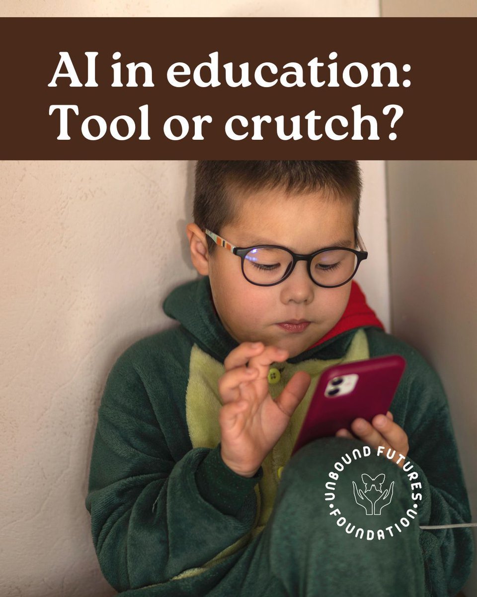 A few years ago, our children didn’t even have access to a phone. Today, one sent us a holiday timetable created using ChatGPT. We laughed, felt proud and we also felt uneasy. 
Should we worry about AI dependence or, celebrate access to tech? What do U think?
#UnboundFutures