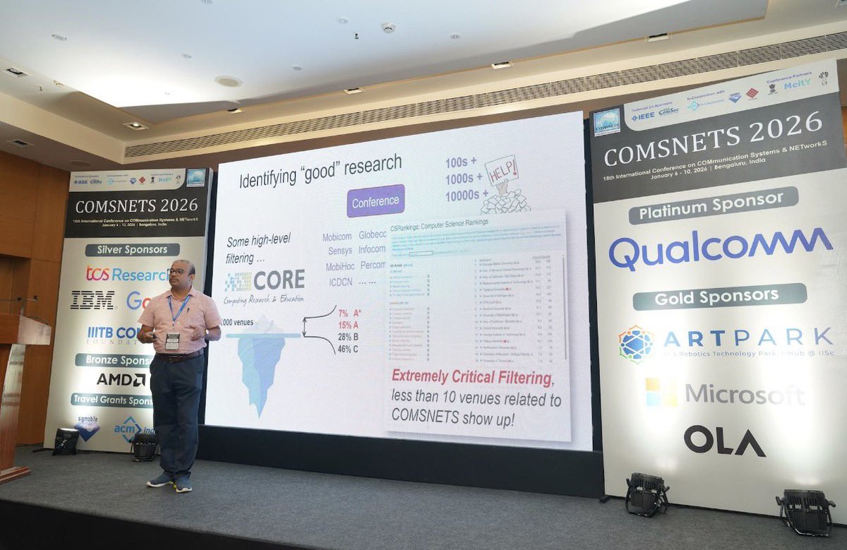 COMSNETS tweet media