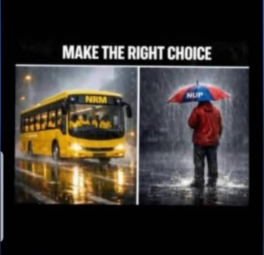 onexuganda's tweet photo. Ekuba tekukubira Mu Umbrella nga waliwo Bus 🫡 https://t.co/lbj9INZxta