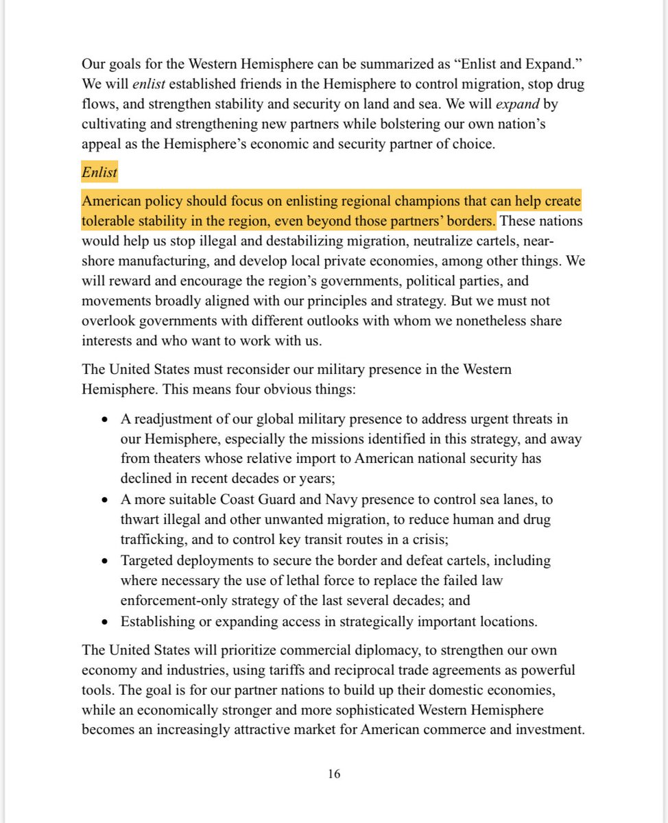 What’s happening in #Aleppo is in line with the 2025 US National Security Strategy. 

The new normal.
