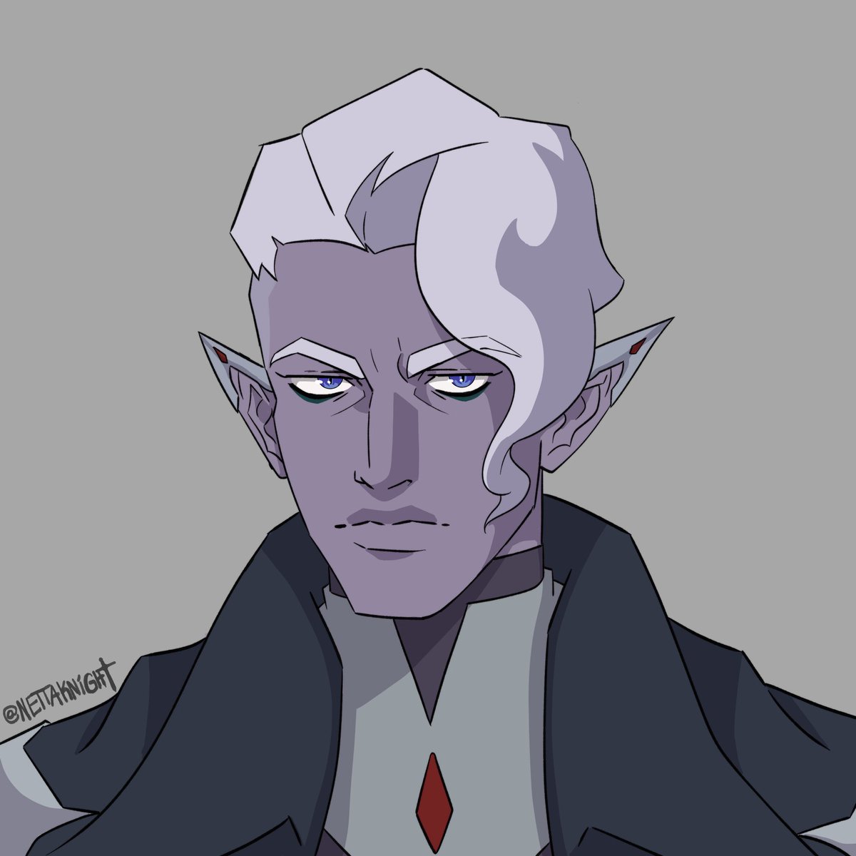 Starting the year off with Essek, yeah he did that shit who cares!
#CriticalRole #CriticalRoleArt #criticalrolefanart #essekthelyss