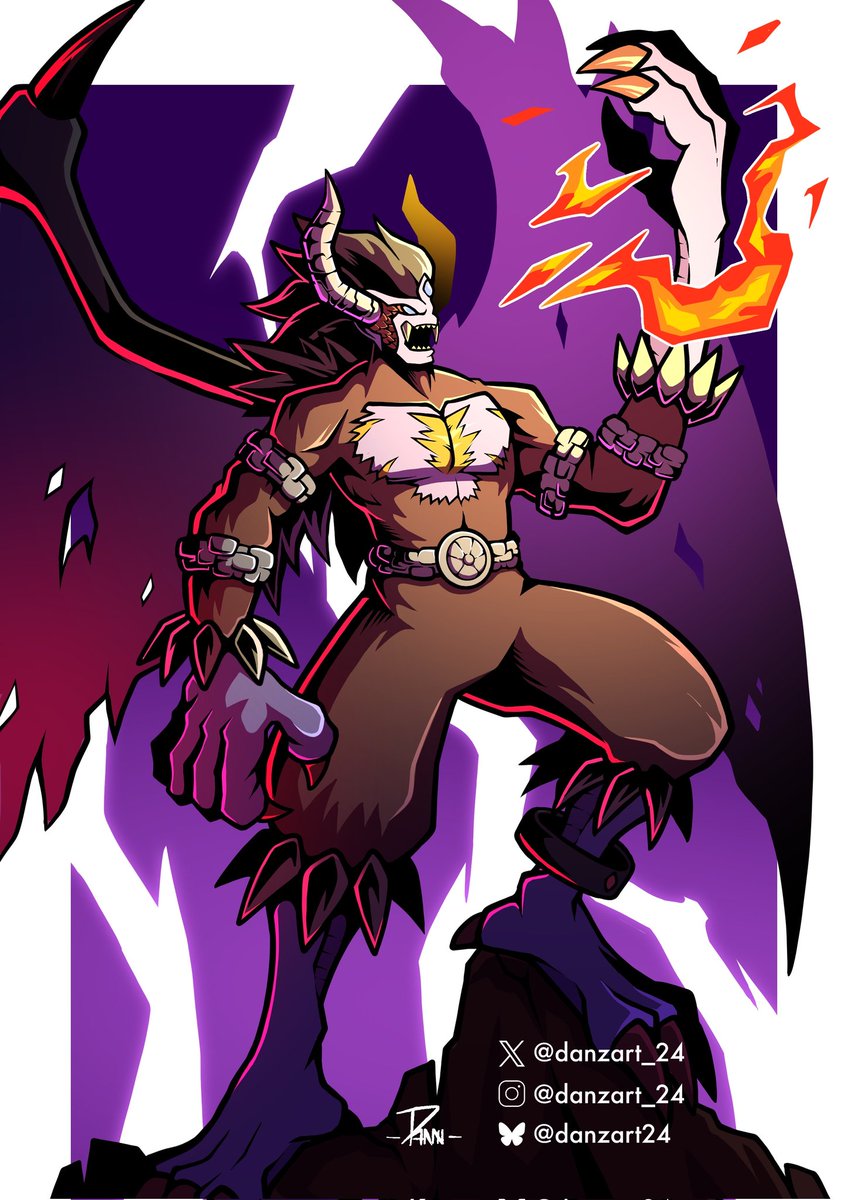 danzart_24's tweet image. First Fanart Friday of the year! 
Creepymon of the 7 Demon Lords 🔥🔥🔥
#Digimon #DigimonAdventure #DigimonStoryTimeStranger #digimonart #digimonfanart