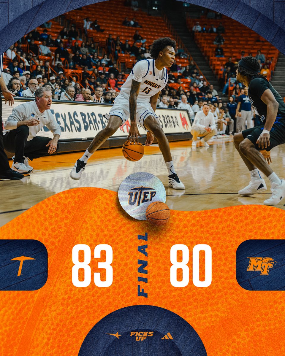UTEPMBB's tweet image. Big dub in the Don 😤 Thank you to those who came out to support 🤙🧡

#PicksUp | #DefendTheDon