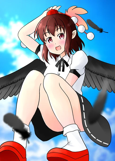 『どこかに新聞のネタは無いかな?』 #射命丸文 #東方Project
