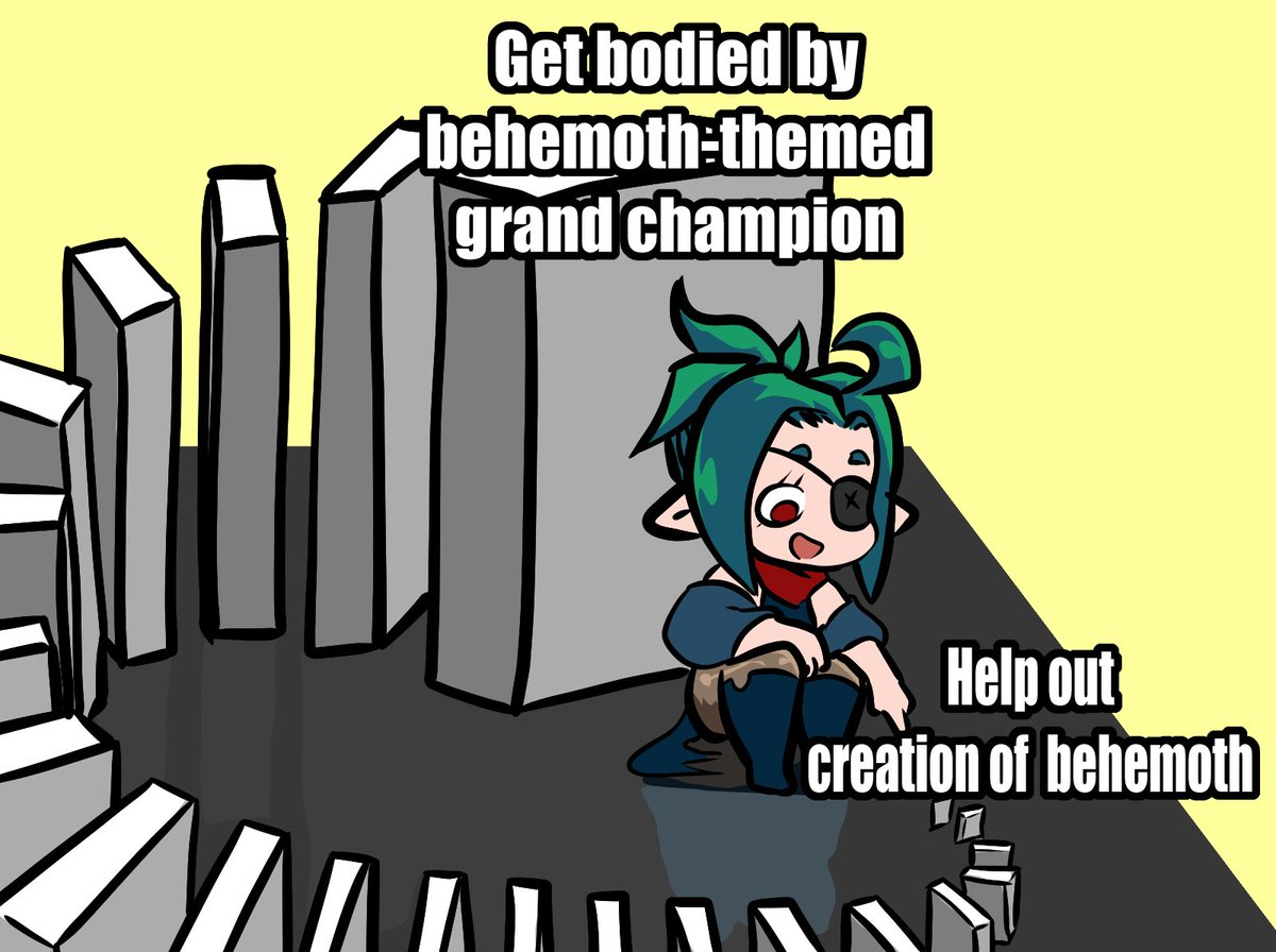 JuleeFang's tweet image. What goes around comes around.
#FFXIV #ffxivmemes