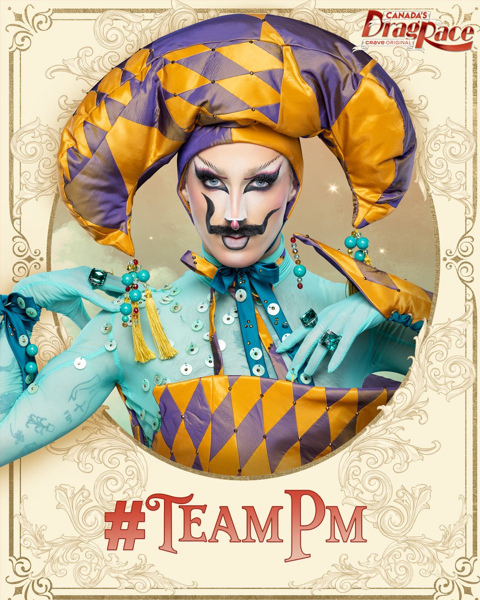 Is <a href="/pmforagoodtime/">P P P P P M</a> your choice for the crown? 👑  

Use #TeamPM to show your support. 💖 

#CanadasDragRace