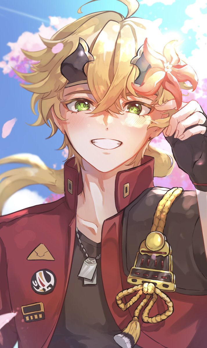 #トーマ生誕祭2026 #Thoma #GenshinImpact
おめでとう！🍡イラスト間に合わないので再掲…