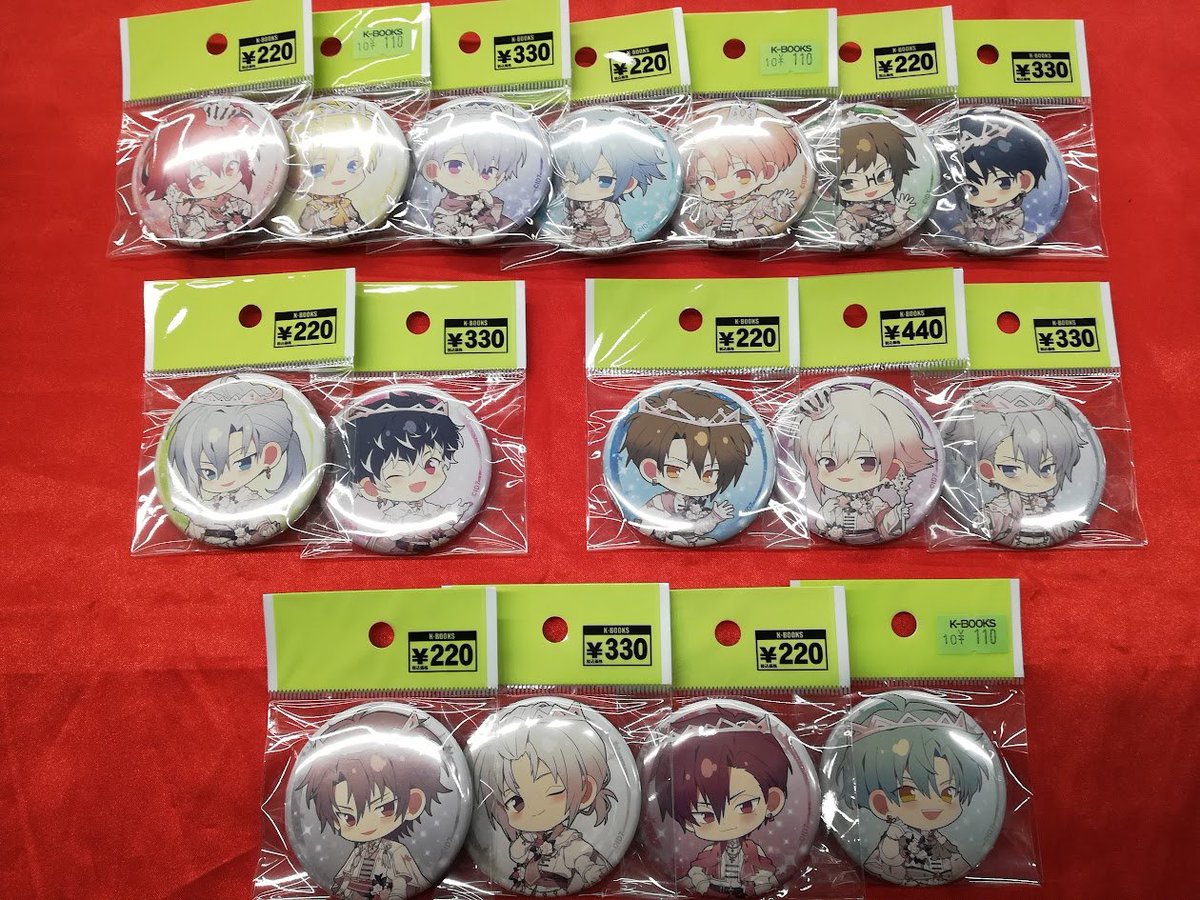 入荷情報】 「アイドリッシュセブン」 キャラバッジコレクション 9周年