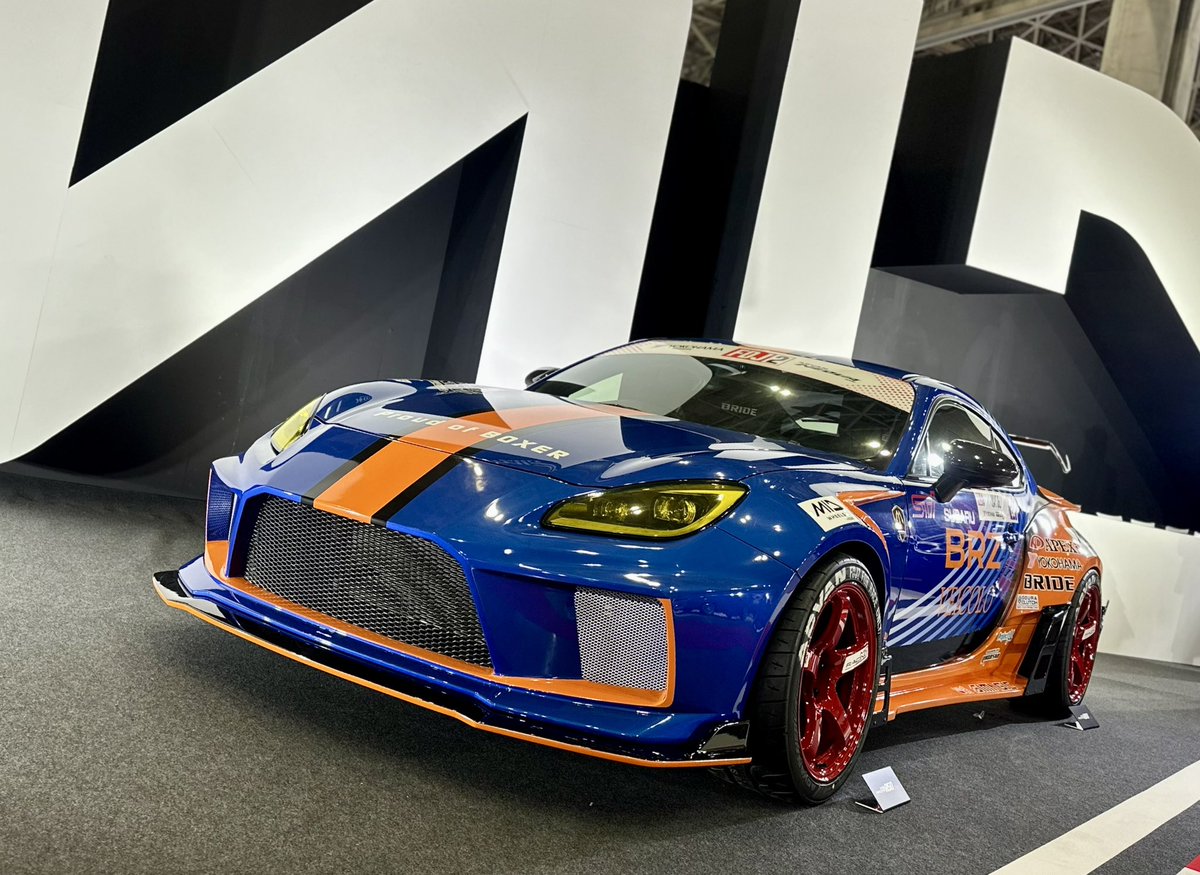 2026年 FDJ2出場予定のジェイス選手車両BRZが、ワンメイクホイール