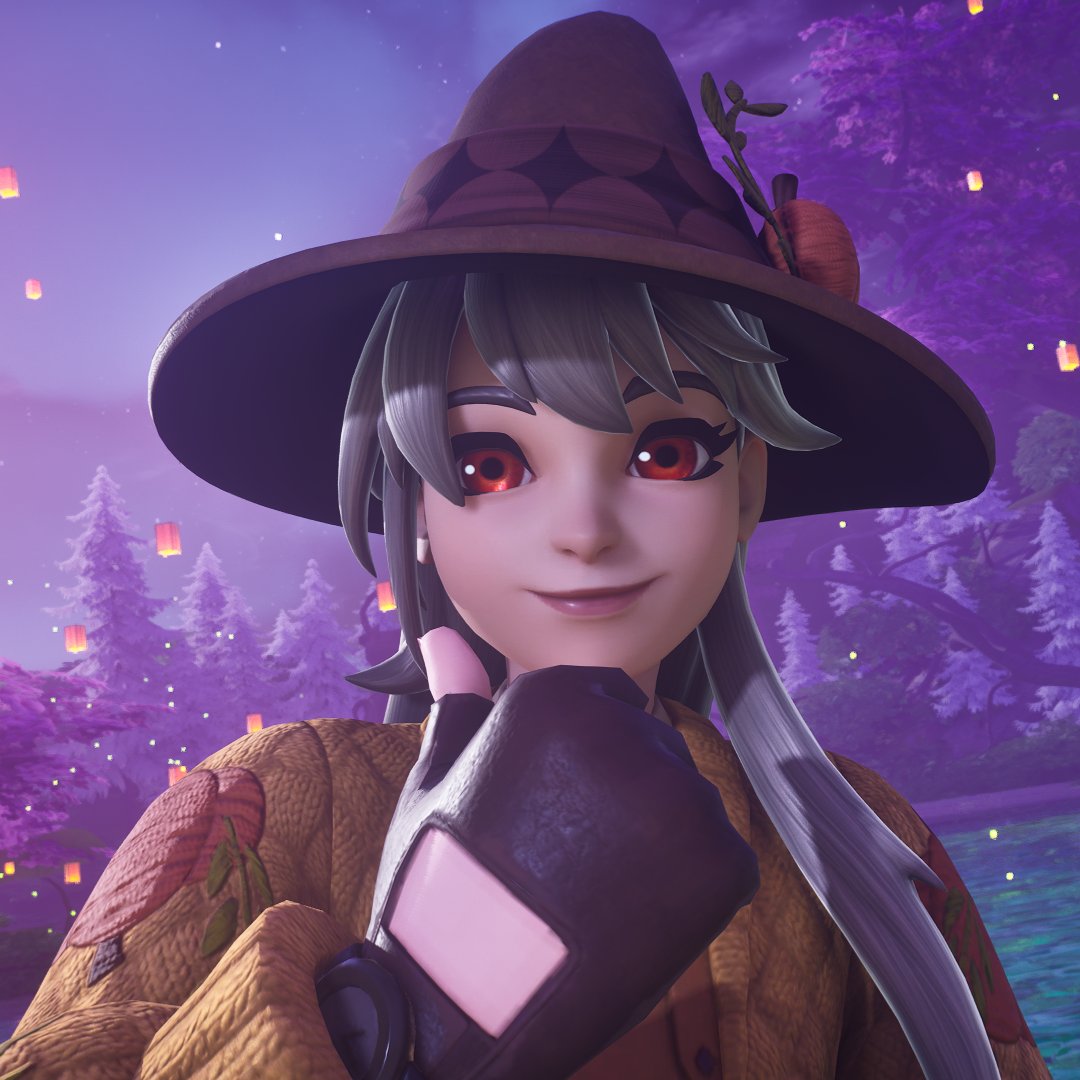 LunaCery's tweet image. Day 309 of Posting Daily until Princess Lexa Returns.

What does Lexa Hexbringer get up to during this time of year...? Can anyone tell me? 🧡🍂
#Fortnite 
#Fortography