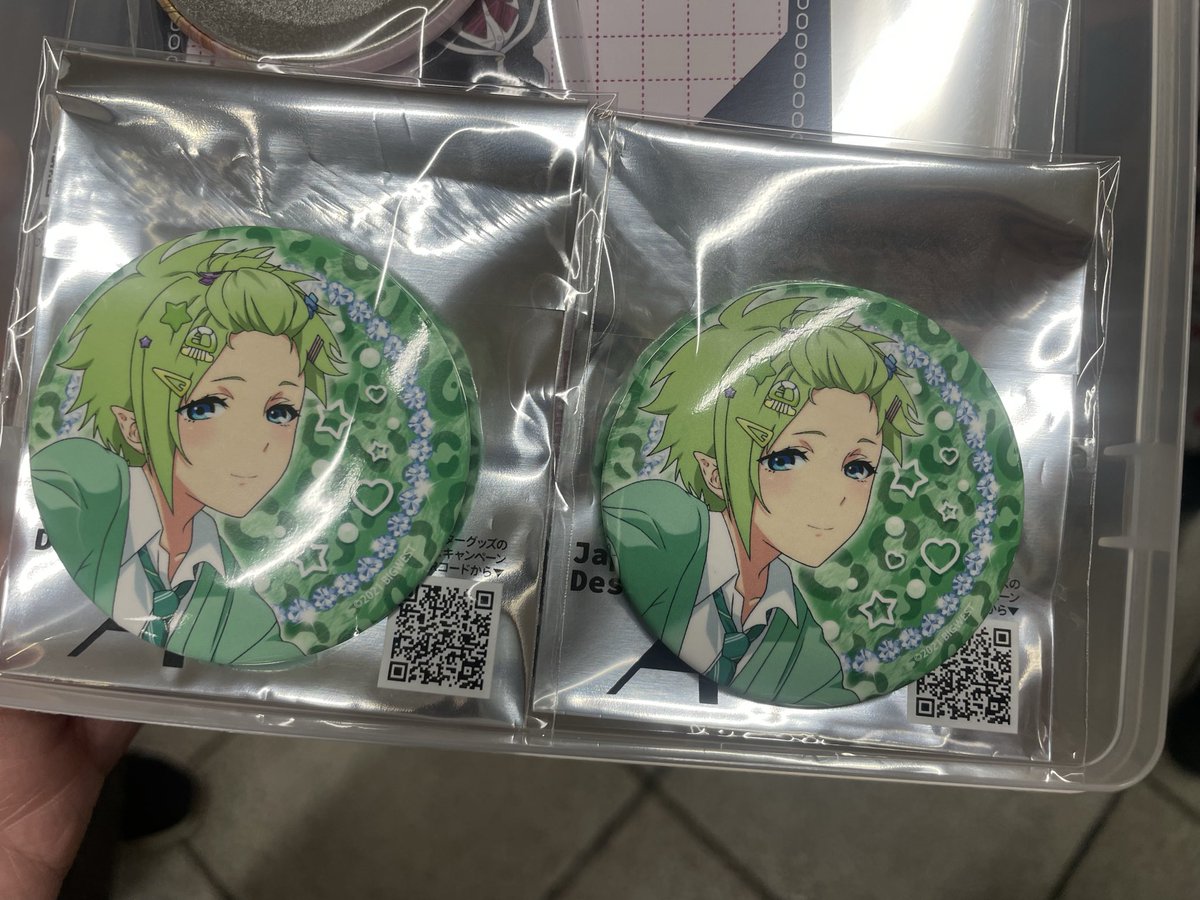 マクロス 池袋デルタ学園 ワルキューレ 【譲】缶バッジレイナ 【求