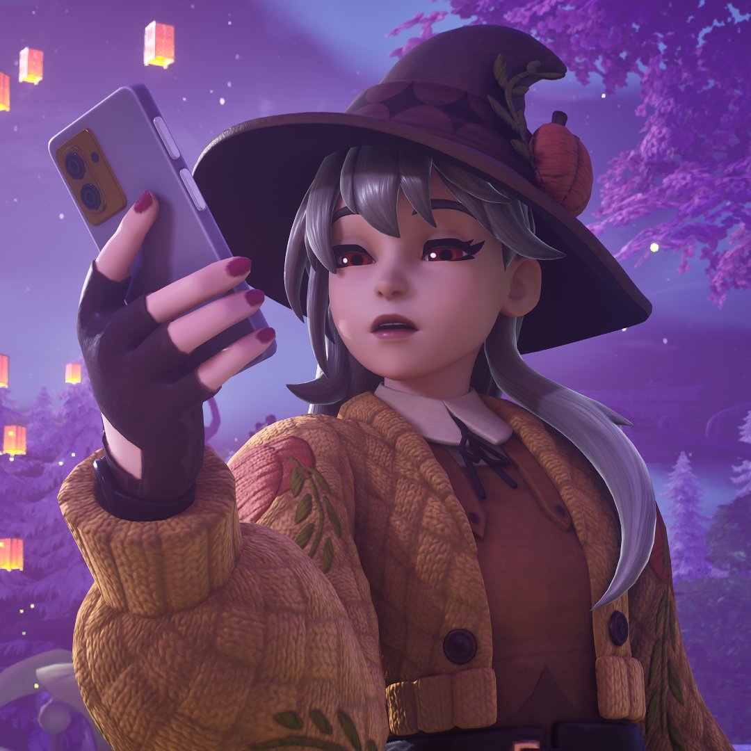 LunaCery's tweet image. Day 309 of Posting Daily until Princess Lexa Returns.

What does Lexa Hexbringer get up to during this time of year...? Can anyone tell me? 🧡🍂
#Fortnite 
#Fortography