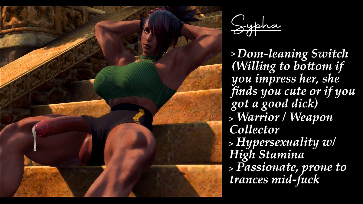 Sypha Hawke ~ E-Gposer (Back to in-office work) tweet media