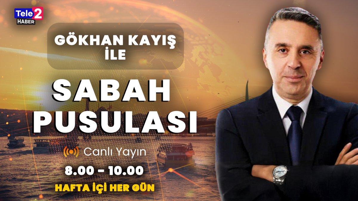 Gökhan Kayış ile Sabah Pusulası başlıyor...

Etiketimiz: #GüvenOyu 

<a href="/gkayis/">Gokhan Kayis</a> 

youtube.com/live/4Q6tNdEYV…