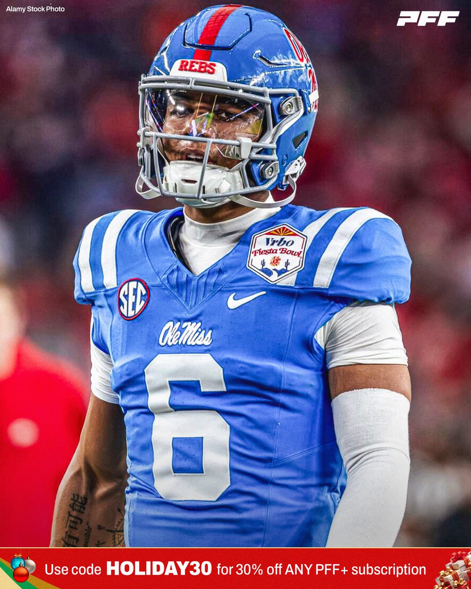 What a CFP run for Trinidad Chambliss👏

🇹🇹 67% Completion Rate
🇹🇹 985 Total Yards
🇹🇹 6 Touchdowns
🇹🇹 0 Interceptions