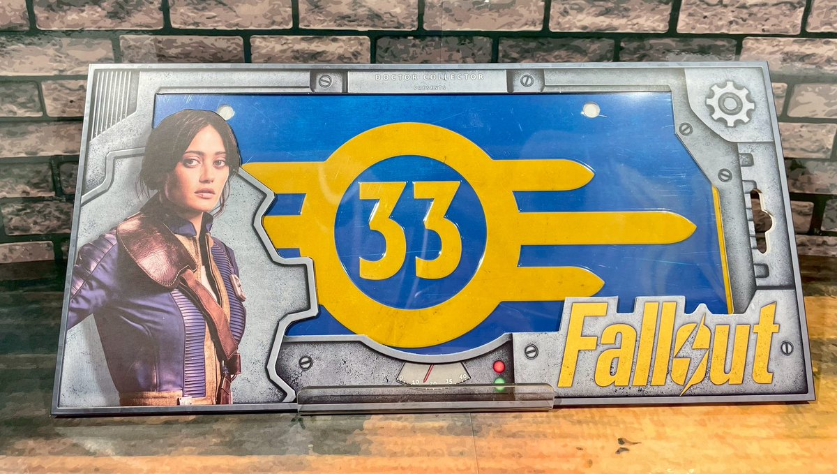 📣新商品‼️ #Fallout メタルナンバープレート(Valut 33) ＼ Valut33の