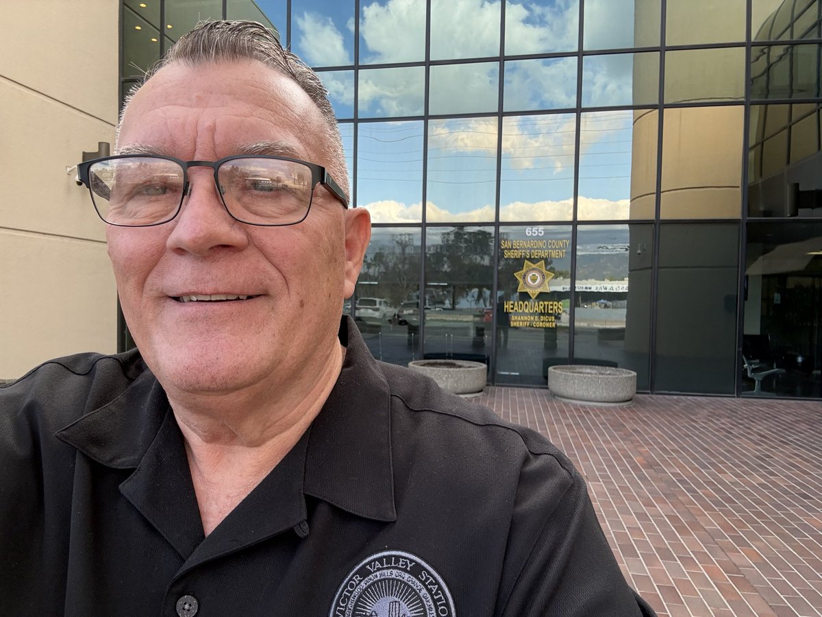 Today, I left headquarters for the last time as an employee. 35 years and tomorrow I retire. It has been an honor and pleasure serving the people of San Bernardino County. Stay tuned for my next adventure.