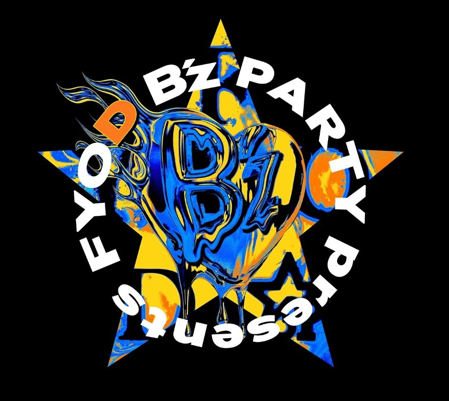 B'z PARTY Presents FYOD ツアーロゴが FYOP + から 継承されてる